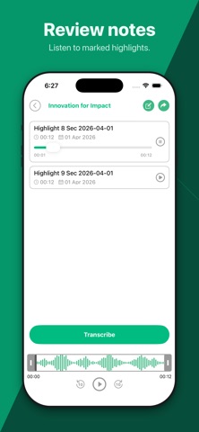 Audio Notes+ Screenshot 3 of 5