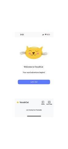 VocabCat screenshot