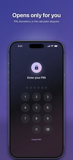 SafeCalc+ Private Album screenshot 1
