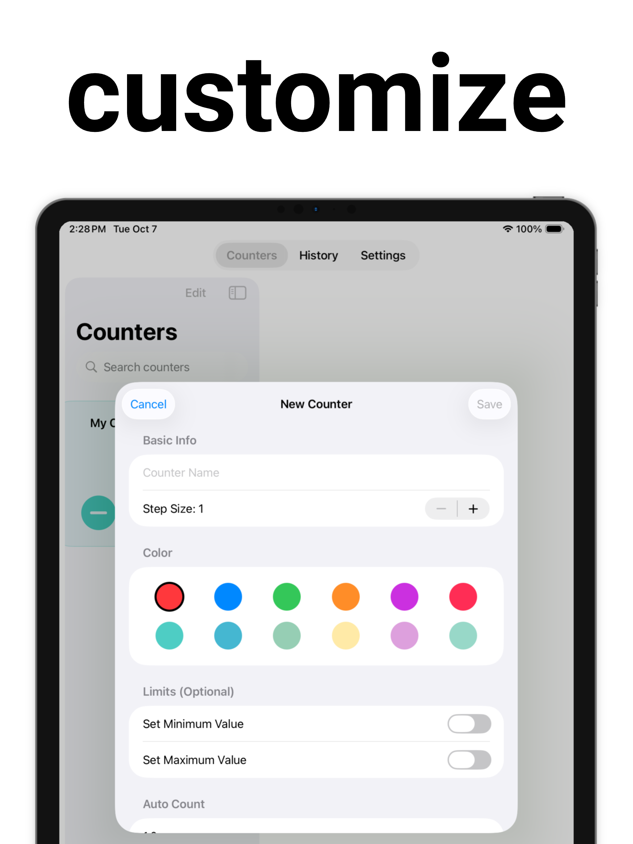 Tally Counter · Click & Track screenshot 8