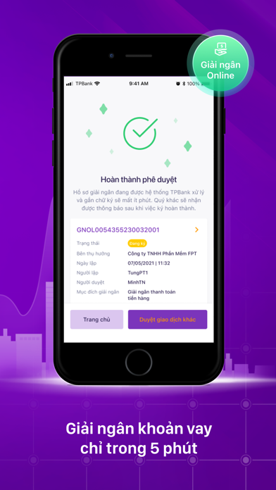 TPBank Biz Screenshot