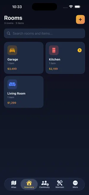 My Homes Vault: Home Inventory screenshot 2