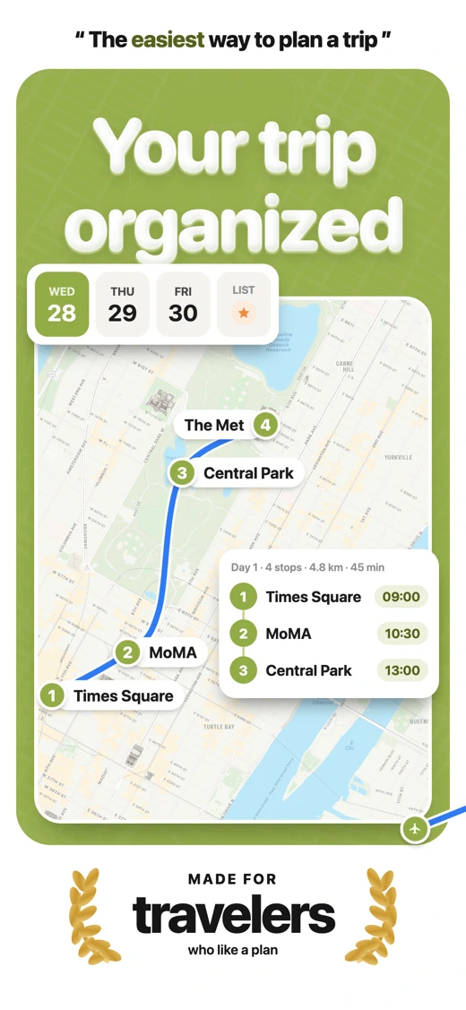 Triplly: Trip & Travel Planner screenshot 1