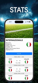 Italian Football Live Scores screenshot