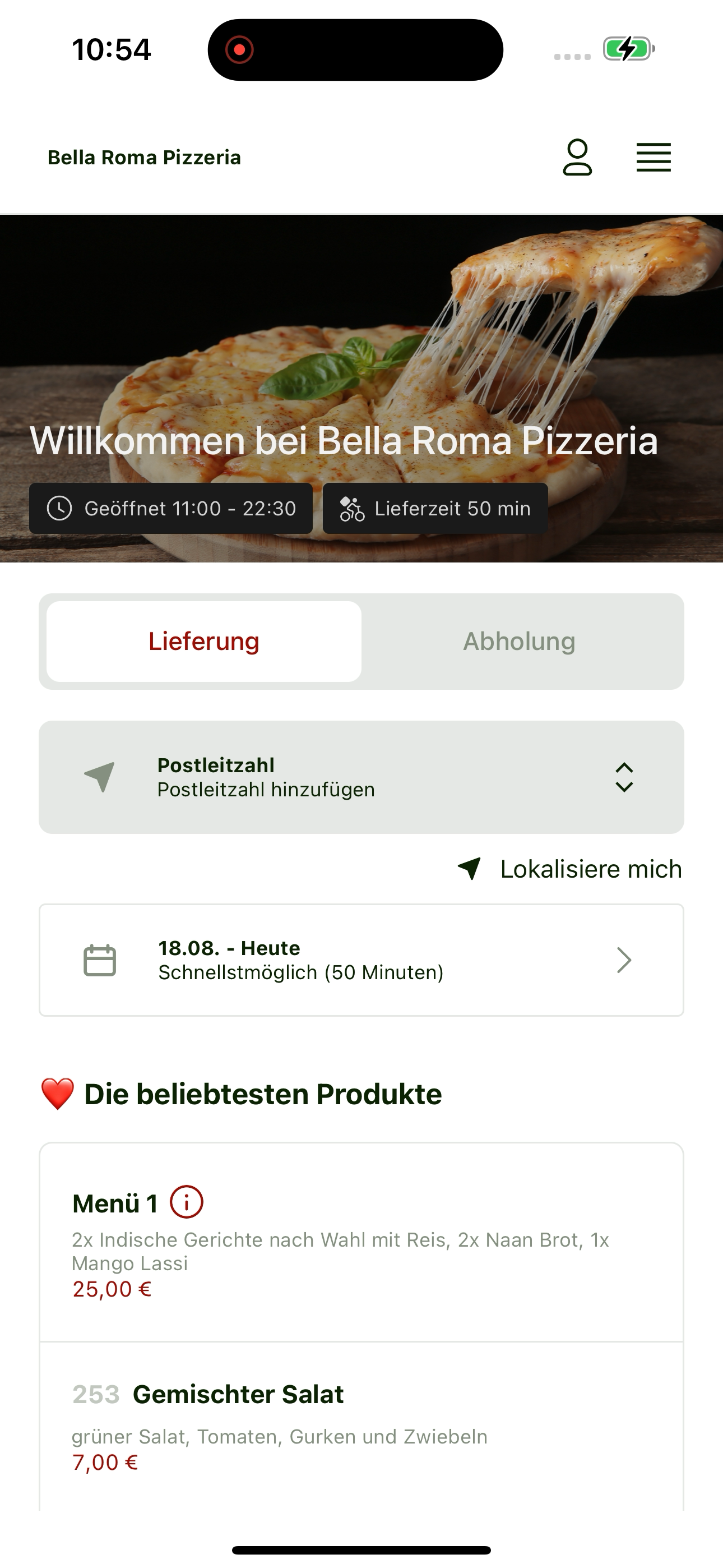 Bella Roma Pizzeria screenshot 5