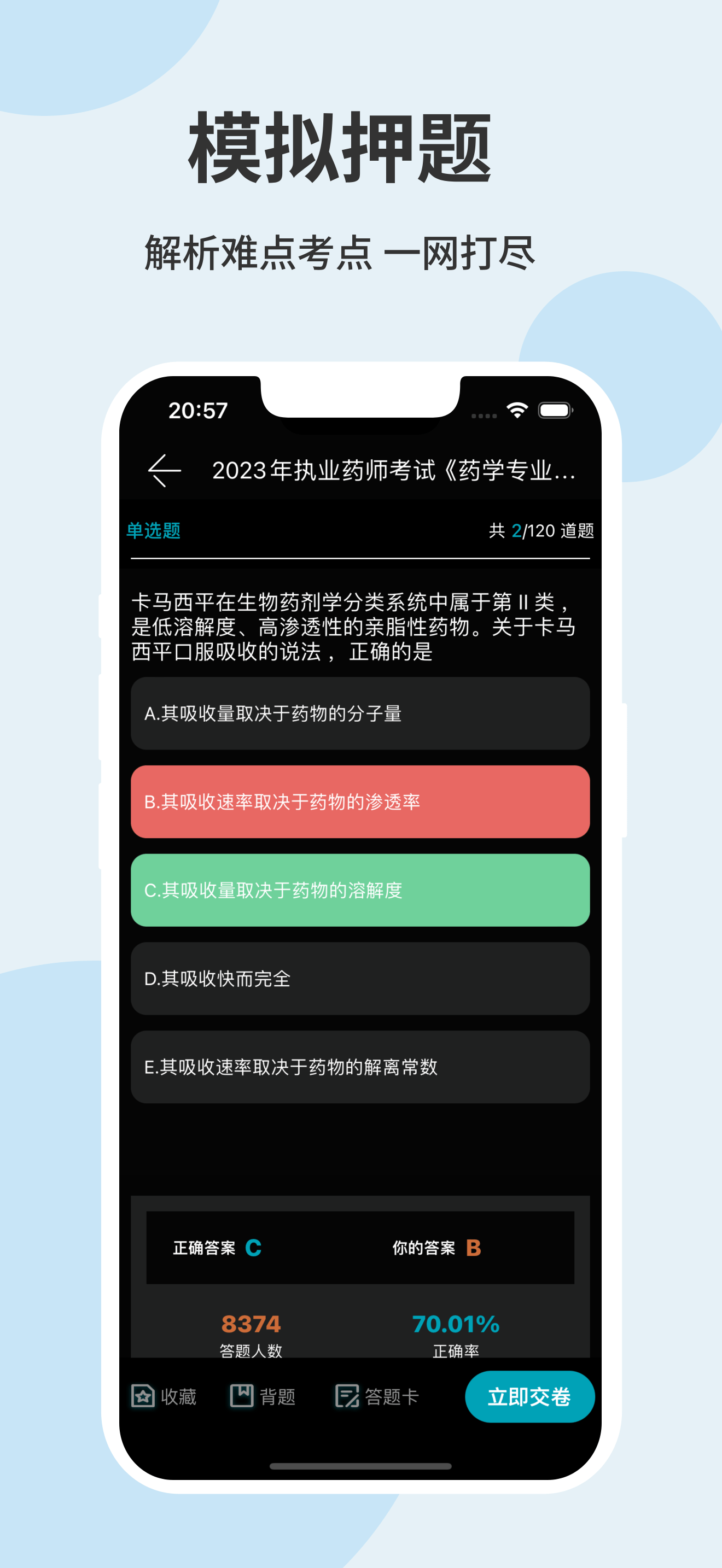 执业西药师真题库 - 2025执业西药师题库