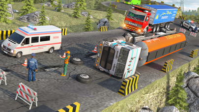 US Cargo Truck Driving 3D Game Screenshot