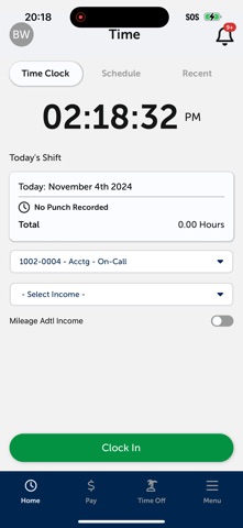 eSELFSERVE screenshot