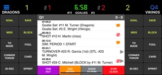Water Polo Scorebook+ Screenshot 1 of 5