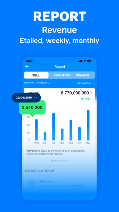 Sapo - Sales Management Screenshot