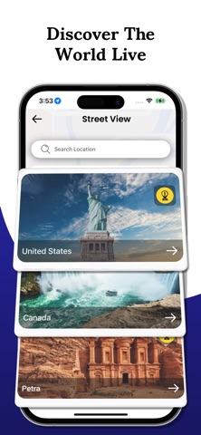 Live Earth Maps 3D GPS View iPhone screenshot