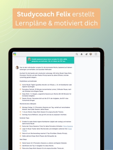 Fernstudi.net iPad screenshot