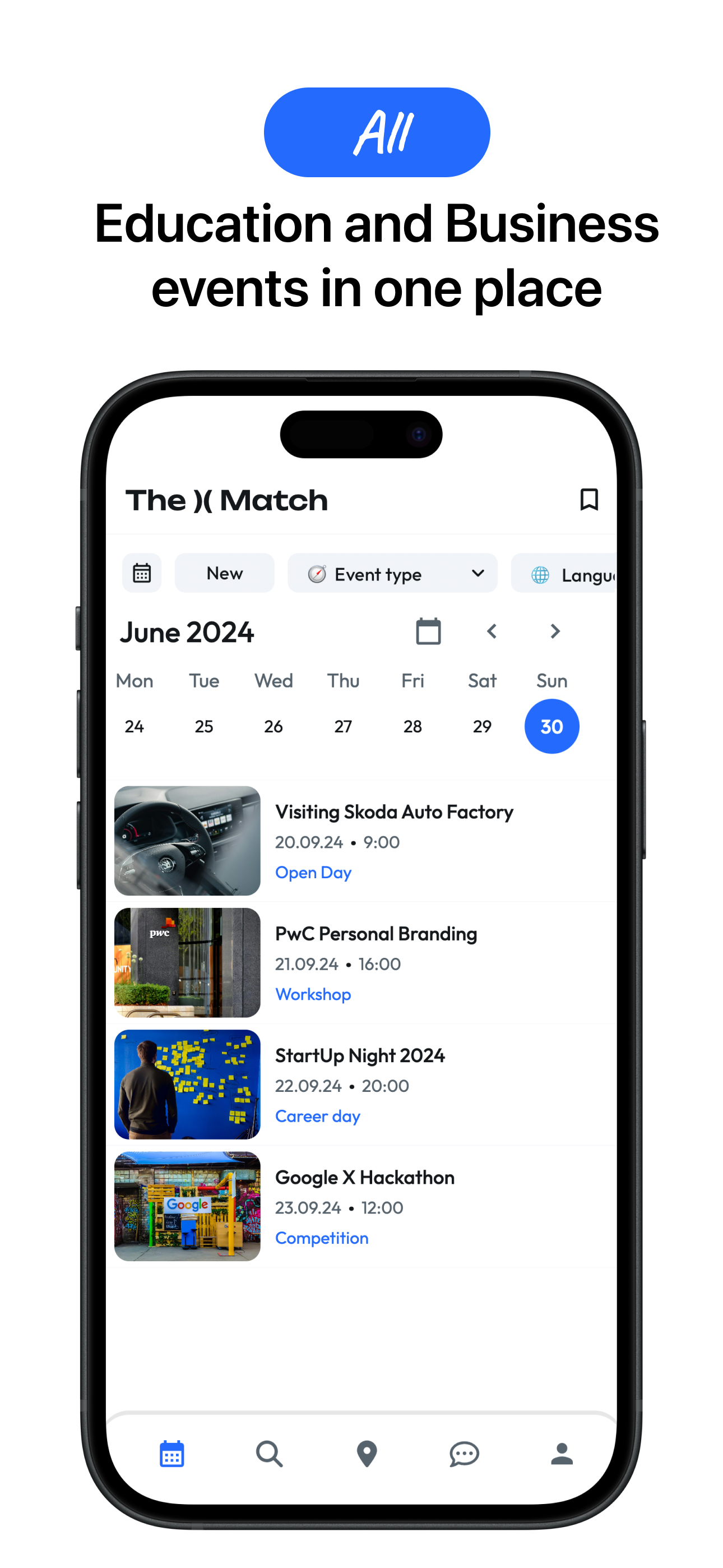 The Match: Networking events