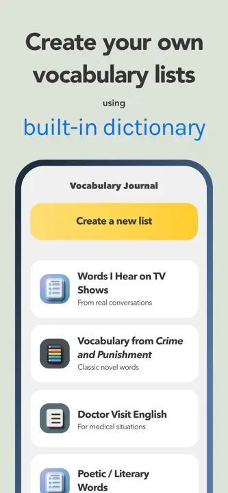 Vocabulary Builder by Atlas : capture d’écran 5 sur 10