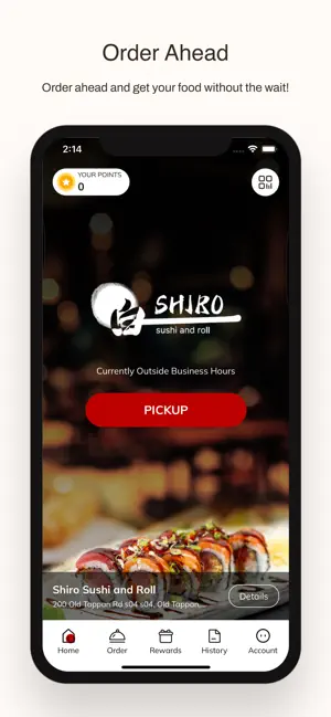 Shiro Sushi And Roll screenshot 1