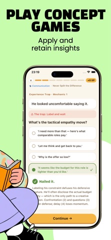 Nugget - Gamified Learning iPhone screenshot