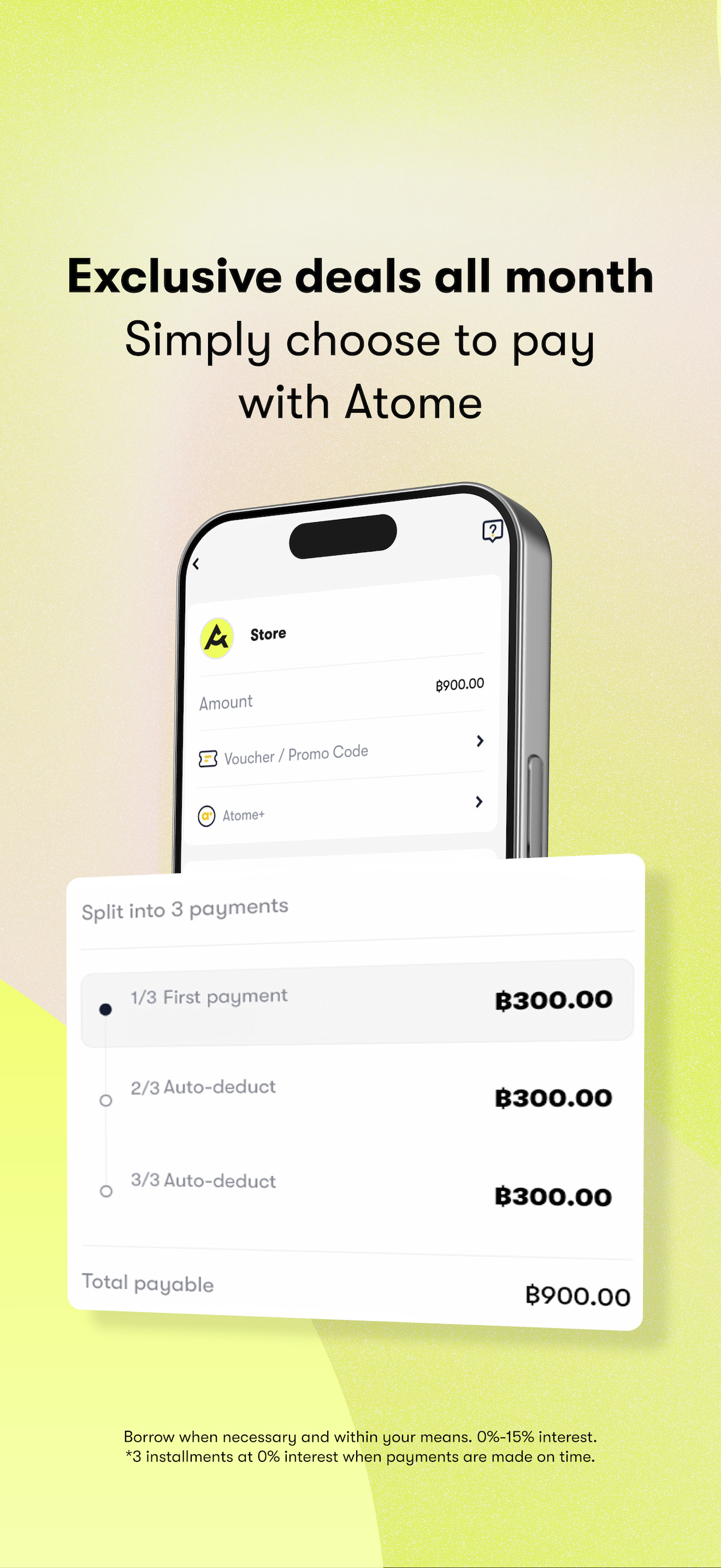 Atome TH - Buy now, pay later screenshot 3