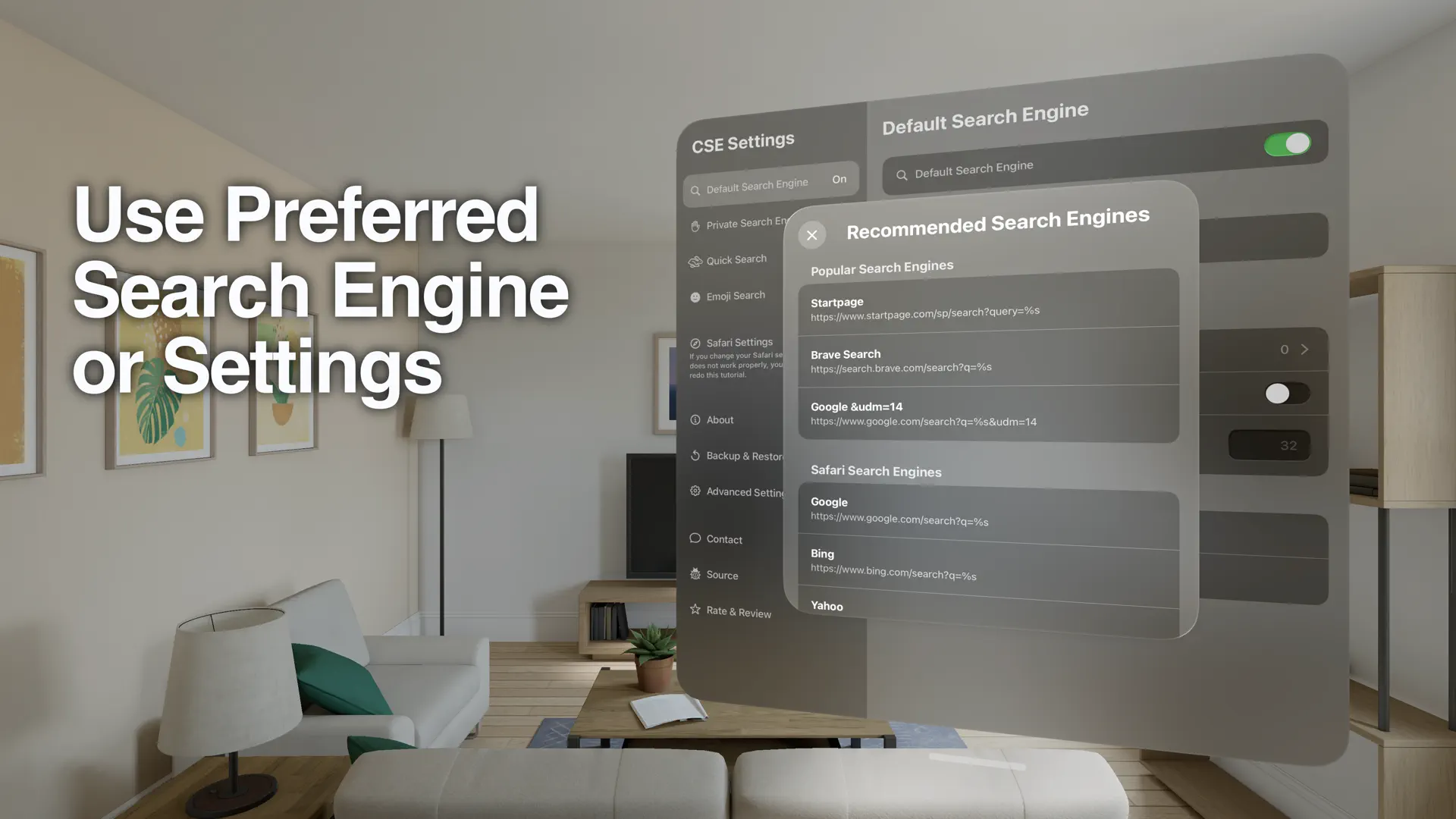 Customize Search Engine screenshot 2