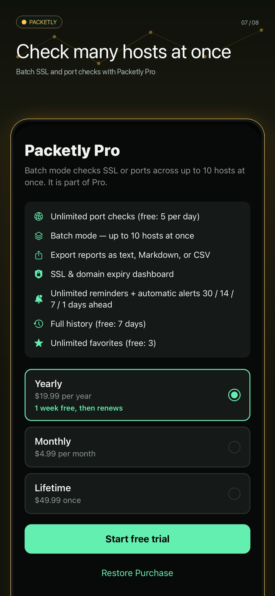 Packetly Network Toolkit screenshot 7