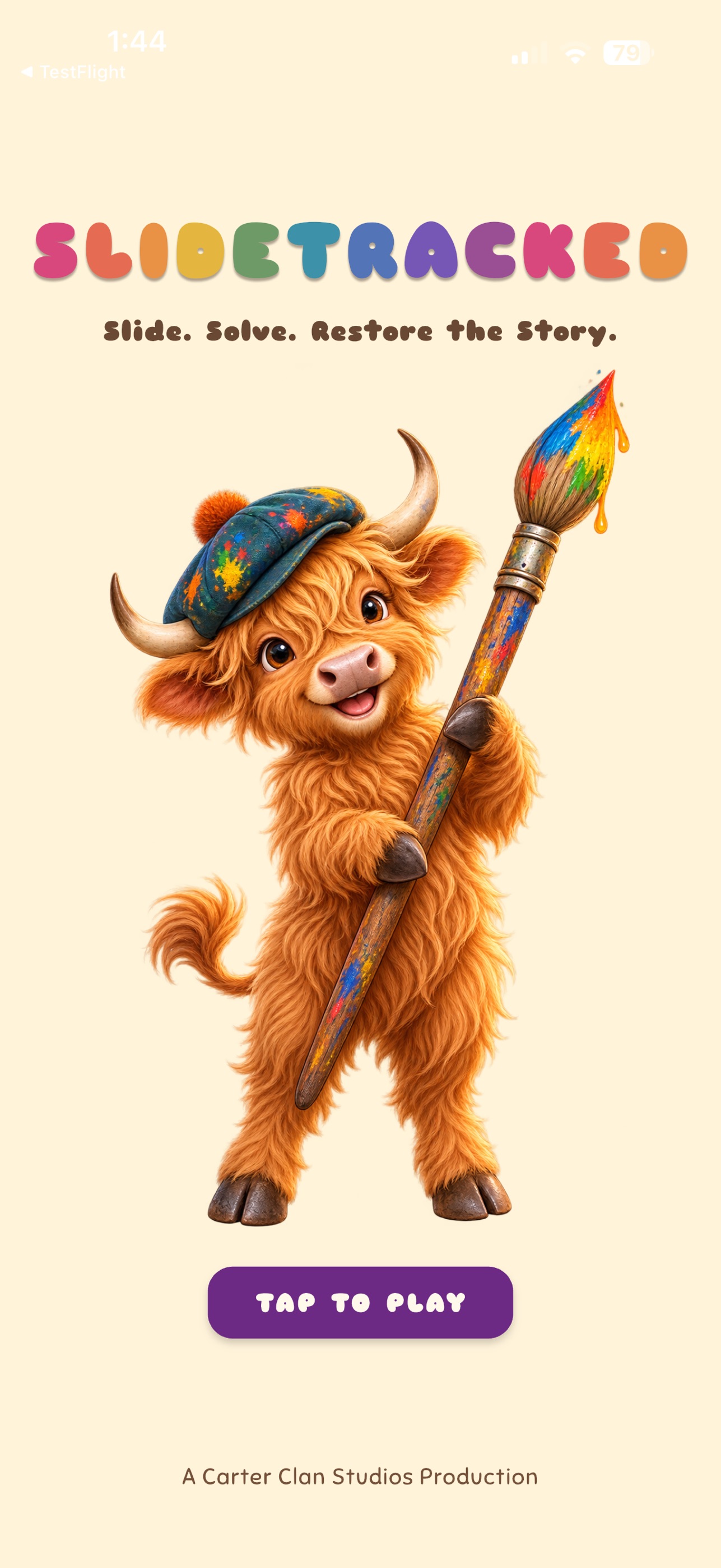Screenshot 1 of SlideTracked: Cozy Animals