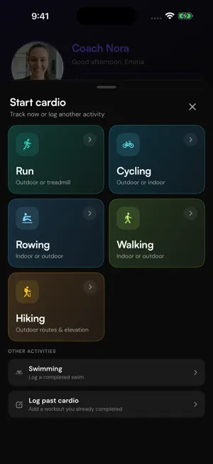 Styrki: Gym & Run Tracker screenshot 4