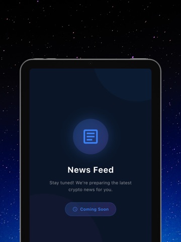 Zenit - Crypto Signals App iPad screenshot