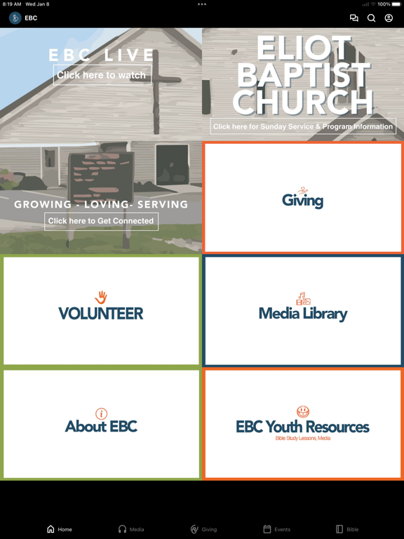 Screenshot #4 pour Eliot Baptist Church