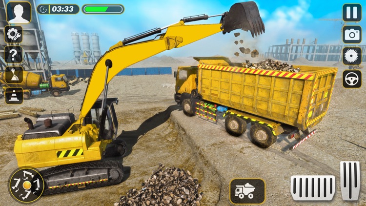 Construction Excavator Sim screenshot-0