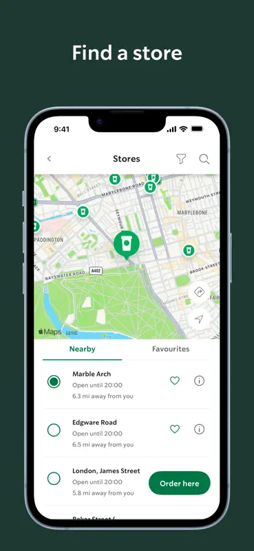 Starbucks UK screenshot 4 of 6