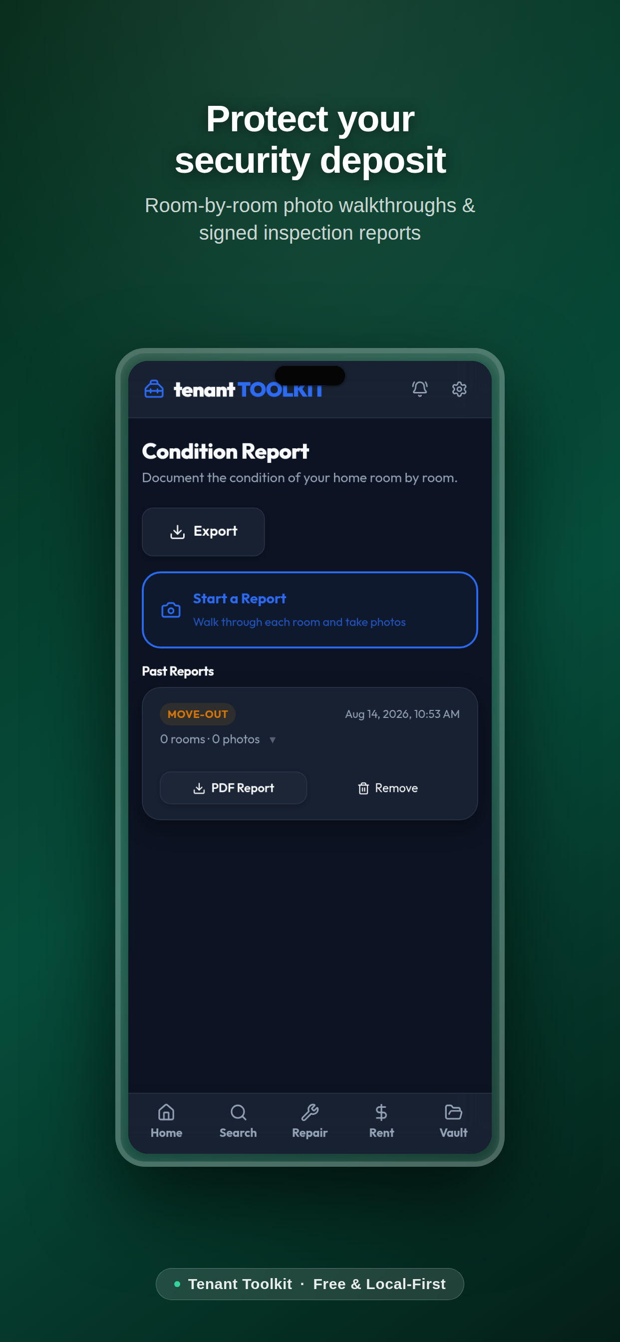 Tenant Toolkit screenshot 2