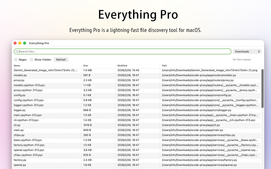 #2. Everything Pro (macOS) Podle: 方成 印