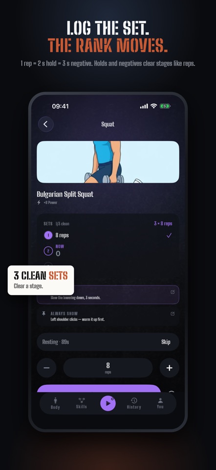 Calisthenics Skills – Ranked screenshot 5
