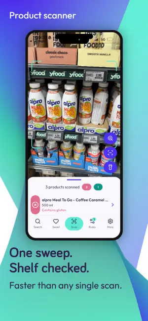 Kawari: Food Scanner screenshot 1