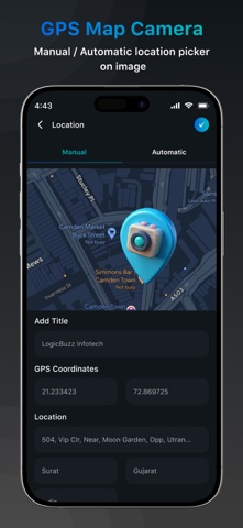GPS Map Camera Lite screenshot
