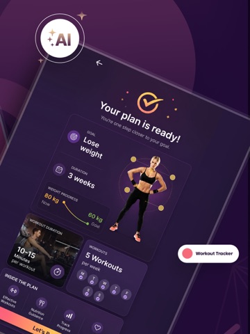 TransformFitAI: Women 40+ iPad screenshot