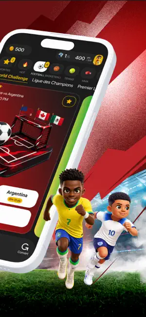 Gamby: Sports Prediction Game iPhone screenshot 2