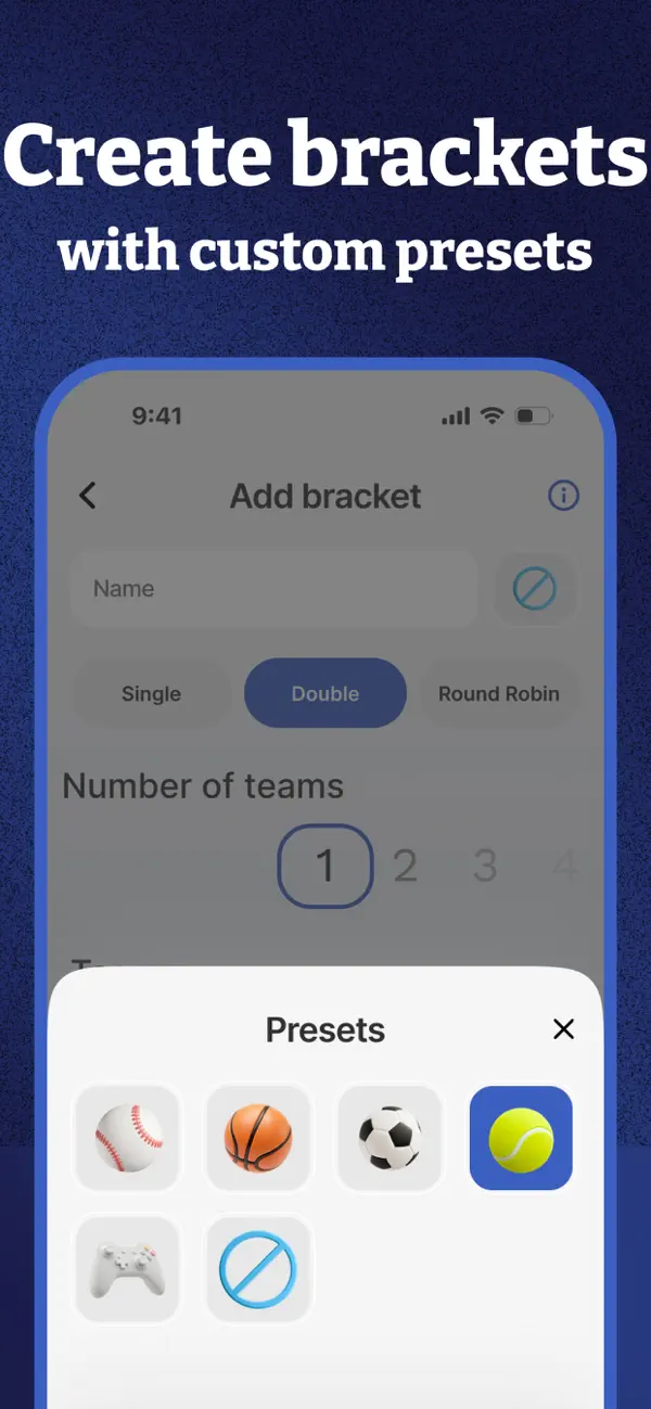 #3. Bracket Maker. (iOS) Bởi: Thinkabout