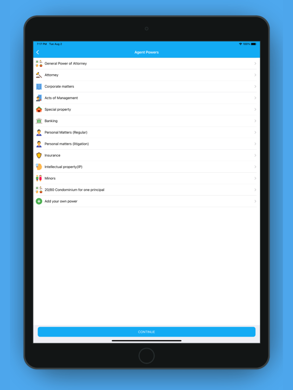 App screenshot