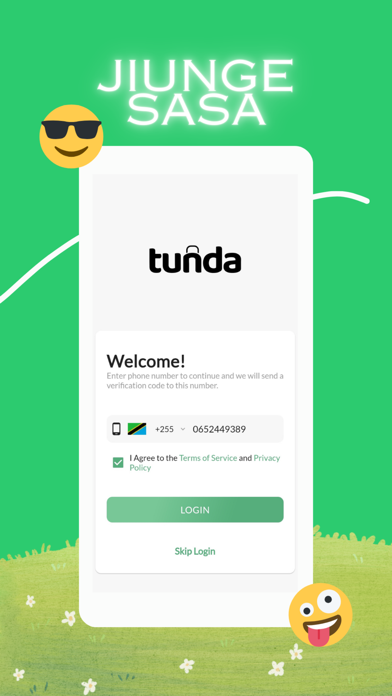 tunda Shopping Screenshot