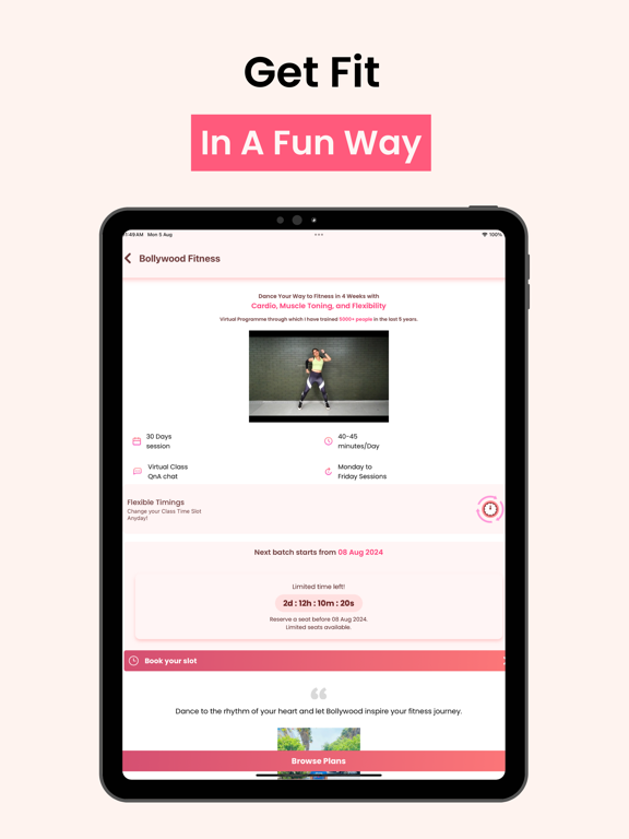 Screenshot #4 pour Hobfit Women Health & Wellness