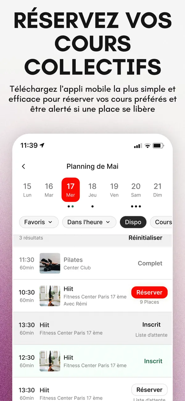 Screenshot #2 pour OHSPORT FIT