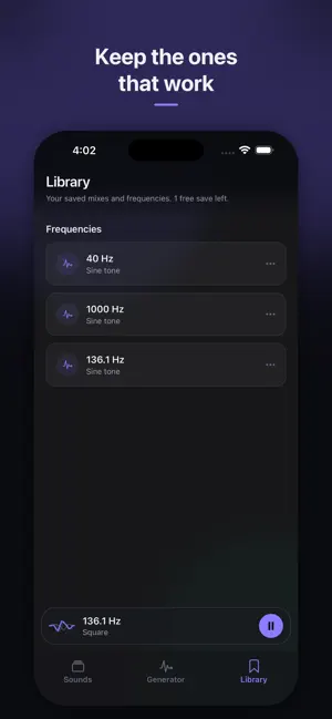 Hum: Frequency Generator screenshot 4