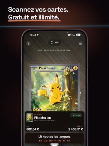 Sparkl.gg : Scanner de cartes iPad screenshot 1