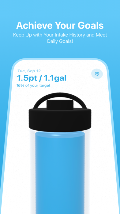 Water+ Tracker and Reminder Screenshot