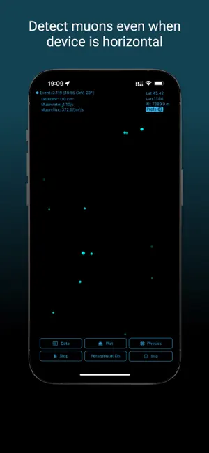 Muon Tracker screenshot 2