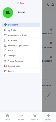 Clinical Trials 365 iPhone screenshot
