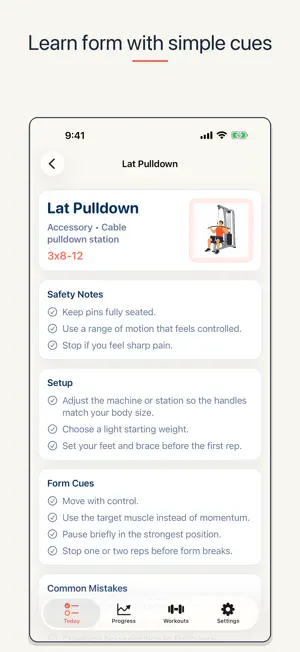 FirstSet Gym Log screenshot 3