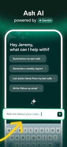 Allo: AI Second Business Phone iPhone screenshot