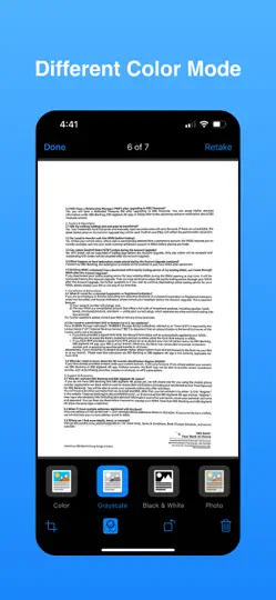 Скриншот PDF Scanner - Easy Scan PDF на iPhone 2