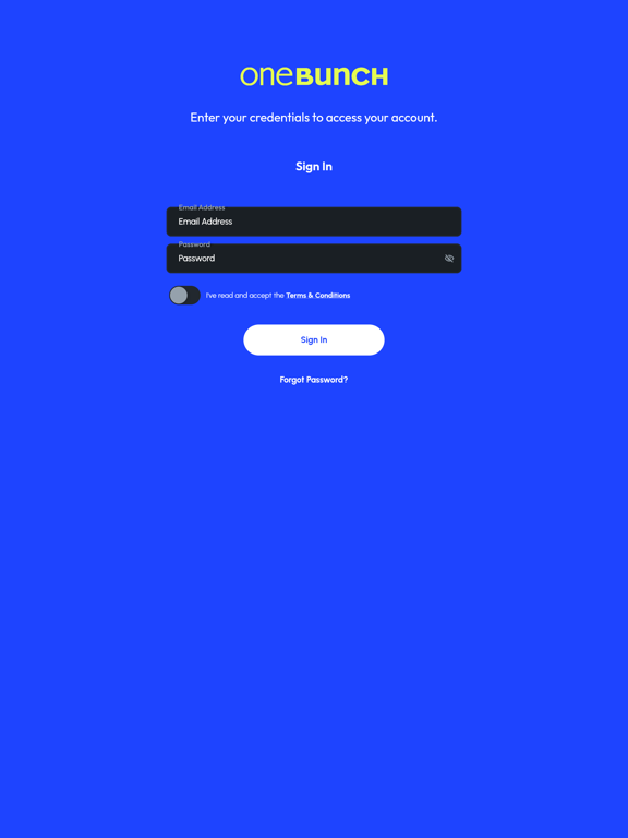 OneBunch iPad screenshot 1 - Graphics & Design app